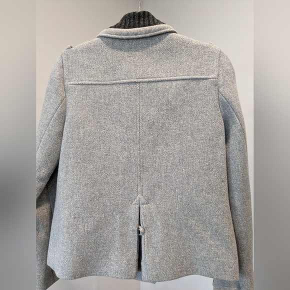 J. Crew Stadium Cloth by Nello Gori, Wool Peacoat, size 2 - Picture 5 of 7
